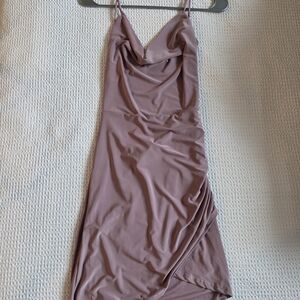 Charlotte Russe Dusty Pink Mini Dress